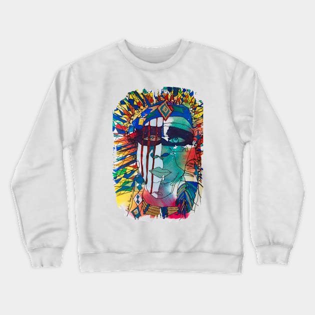 Fancy Indian Crewneck Sweatshirt by ruin